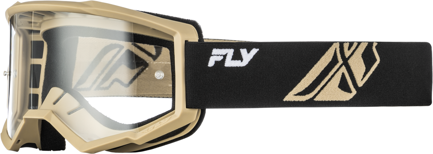 Focus  Goggle  Black/white W/dark Smoke Hydrophoc Lens