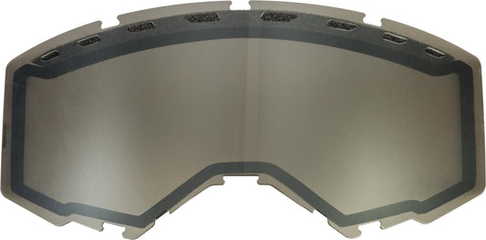 Dual Lens With Vents Adult Silver Mirror/smoke