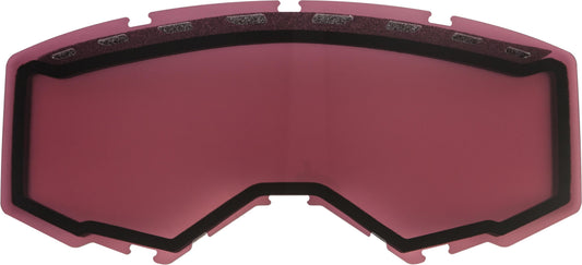 Dual Lens With Vents Adult Silver Mirror/rose
