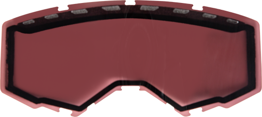 Dual Lens With Vents Adult W/silver Mir/polar Rose Lens