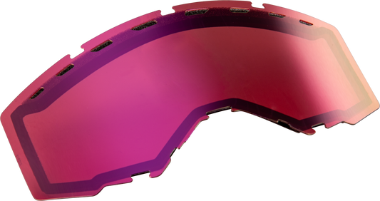 Dual Lens With Vents Adult W/ Pink Mirror/rose Lens