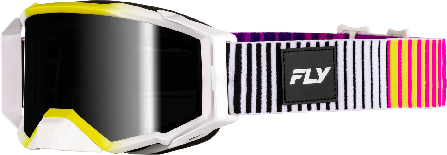 Zone  Elite  Goggle  Pnk/yel/p W/dark Smoke Hydrophoc Lens