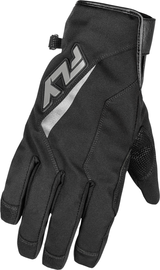 Title Long Gloves Black/purple Xs
