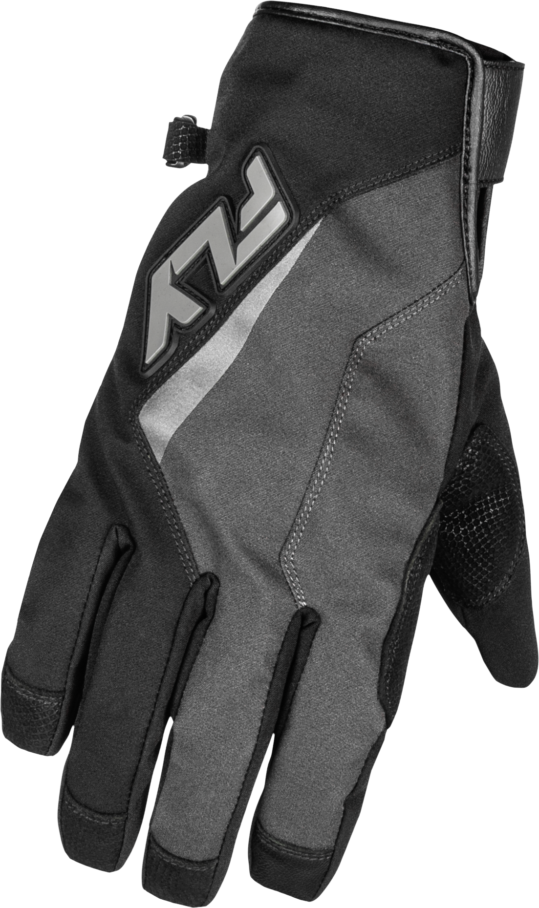 Title Long Gloves Black/purple Xs