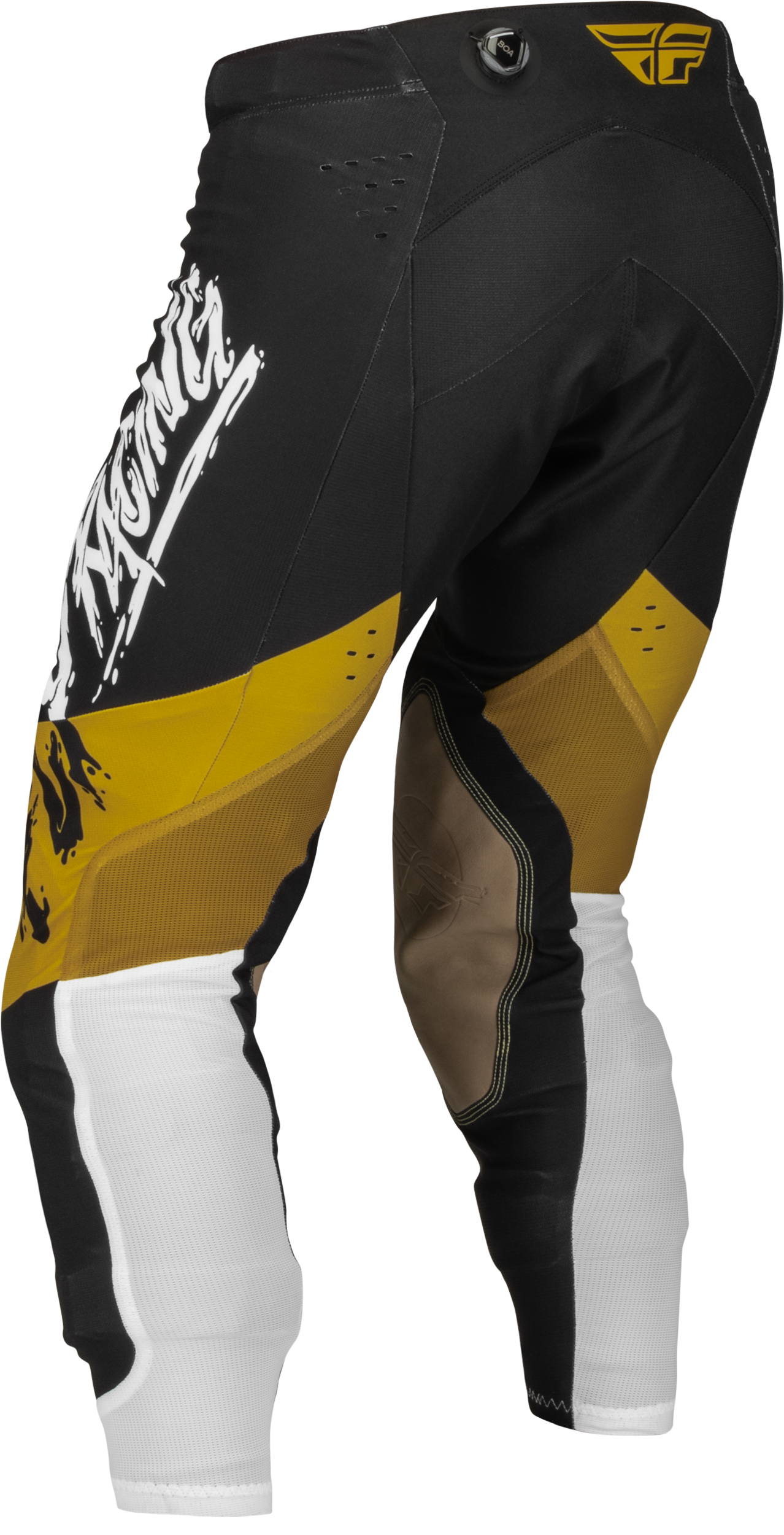 Fly Evolution Dst L.e. Brazen Pants White/gold/black