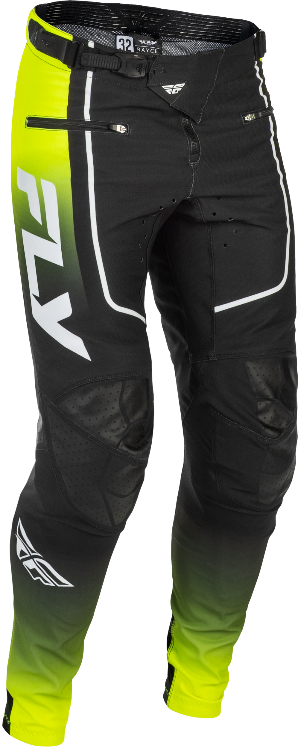 Rayce Bicycle Pants Teal/black/lime Sz 38
