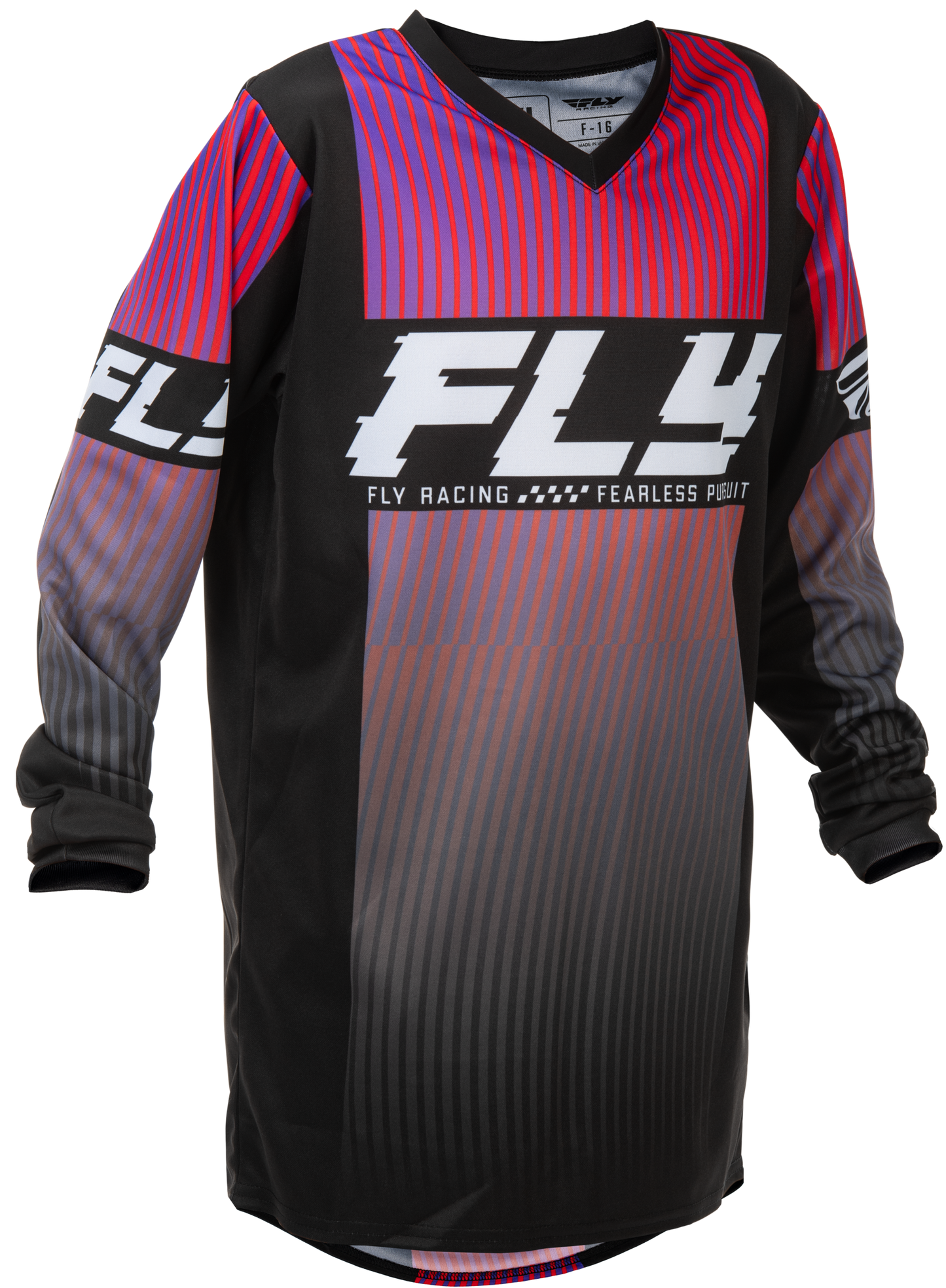 Youth F-16 Jersey Blue/hi-vis Yxl