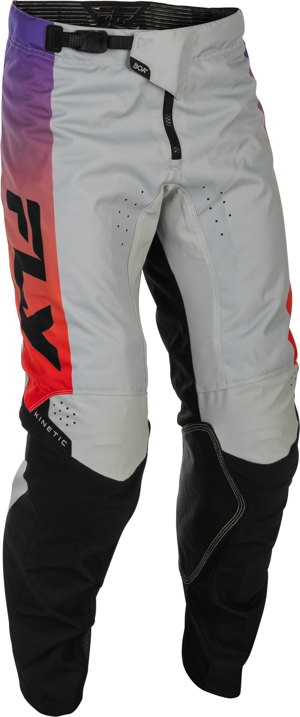 Kinetic Pants Grey/red/purple/black Sz 42