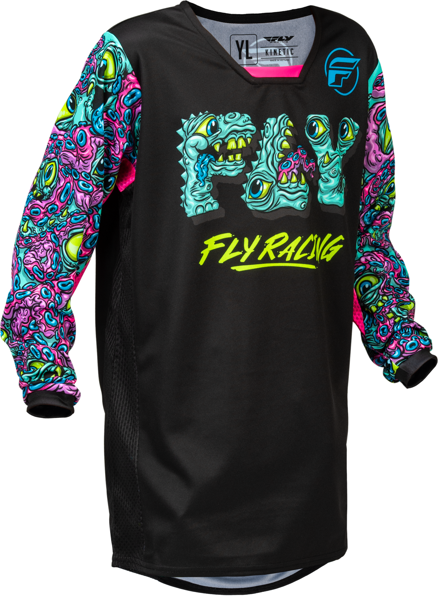Youth Kinetic Mutant Jersey Red/white/black Yxl