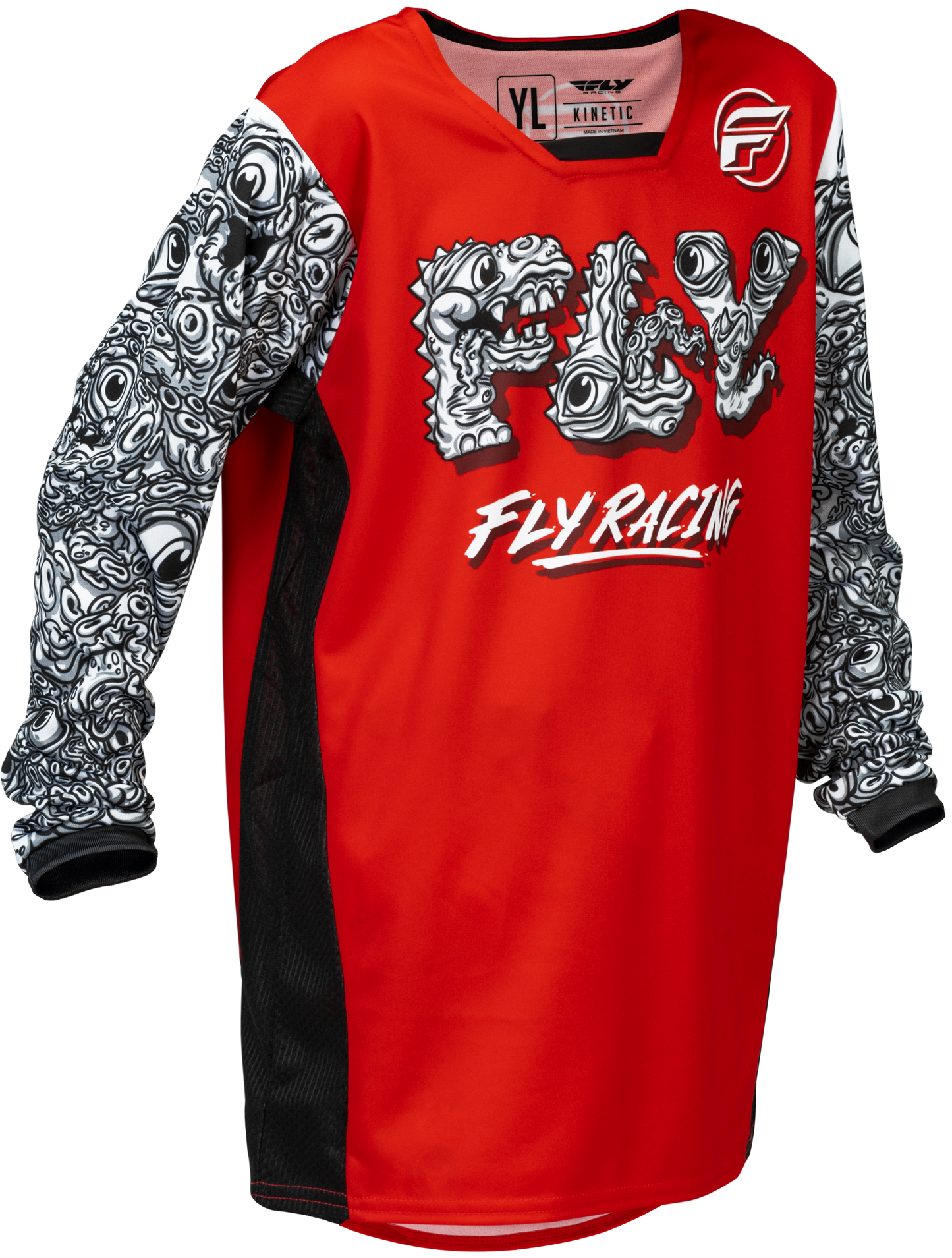 Youth Kinetic Mutant Jersey Red/white/black Yxl
