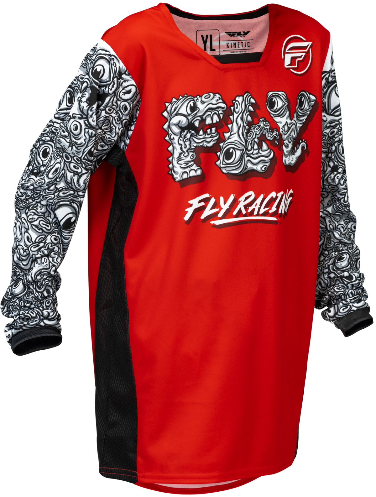 Youth Kinetic Mutant Jersey Red/white/black Yxl
