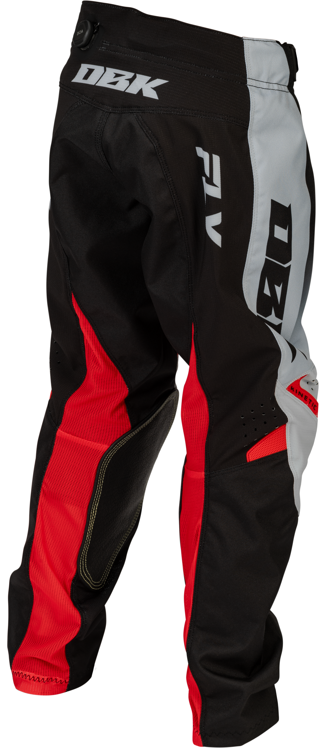 Youth Kinetic Dbk Pants Grey/black/red Sz 26