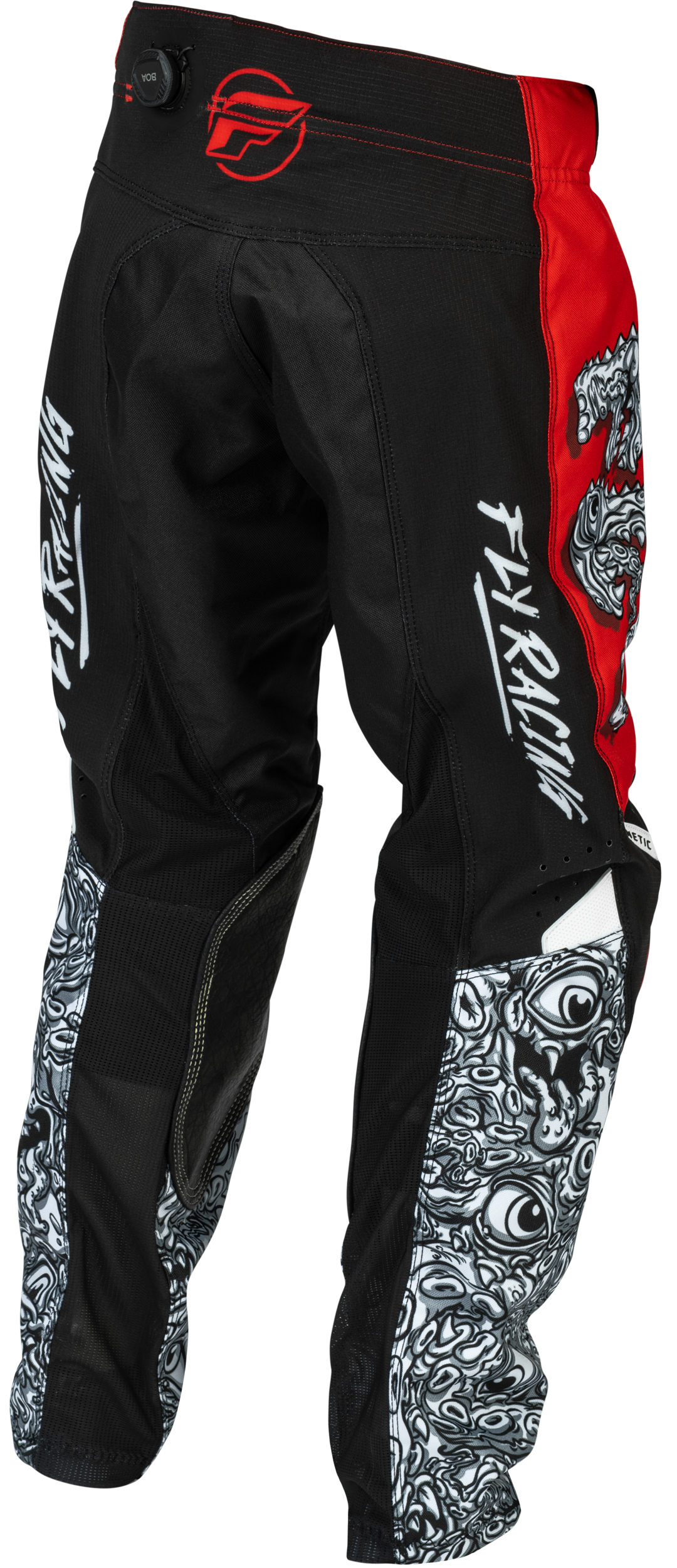 Youth Kinetic Mutant Pants Red/white/black Sz 26