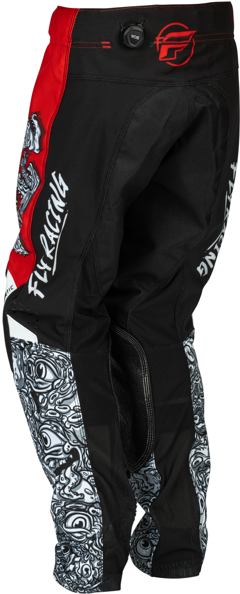 Youth Kinetic Mutant Pants Red/white/black Sz 26