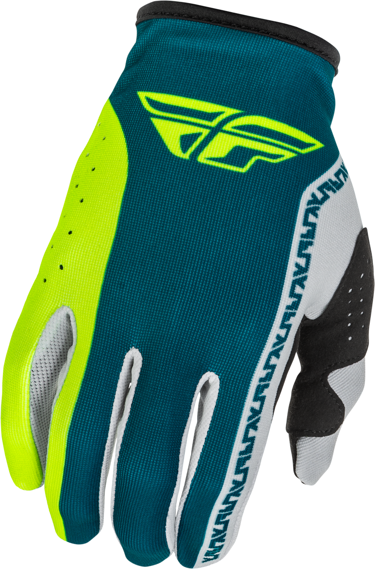 Lite Gloves Grey/lime/teal Xs
