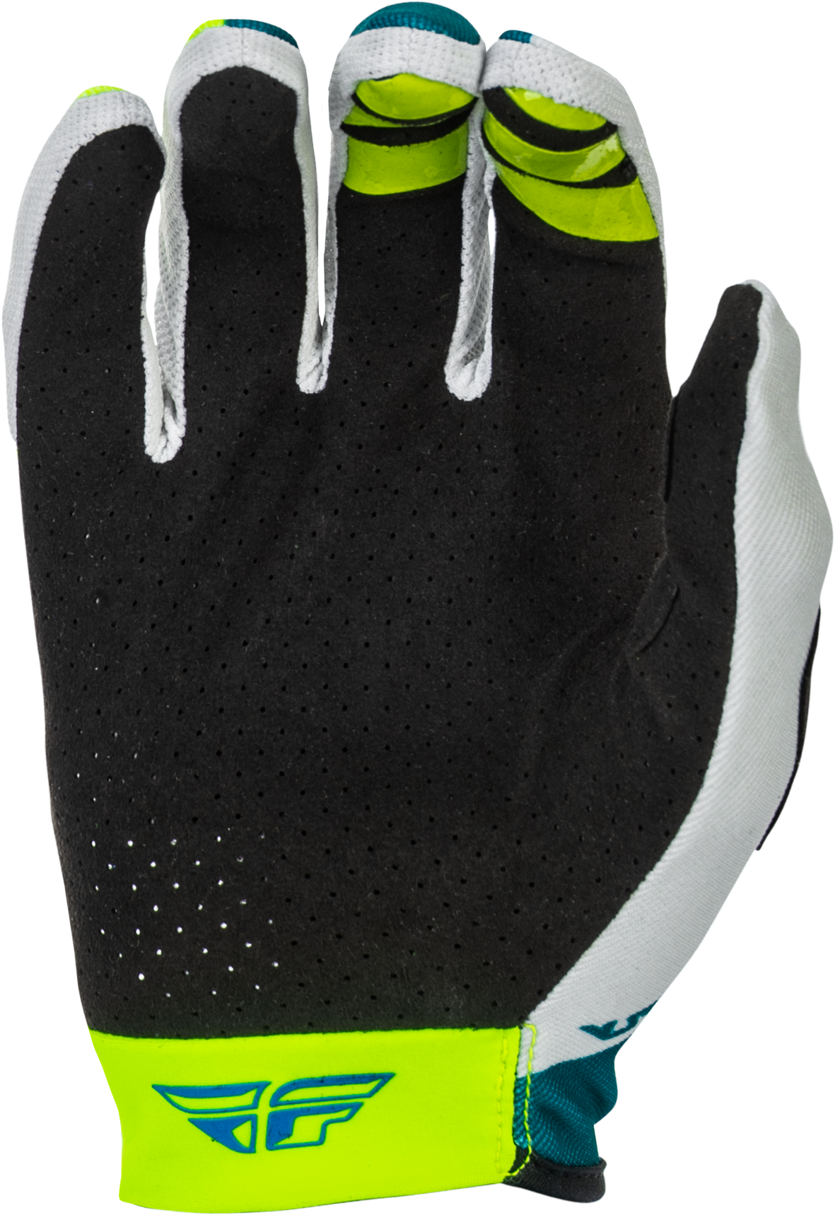 Youth Lite Gloves Grey/lime/teal Ys