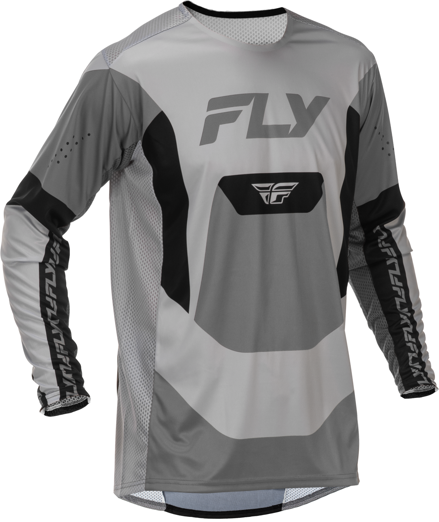 Lite Jersey Grey/lime/teal Xl