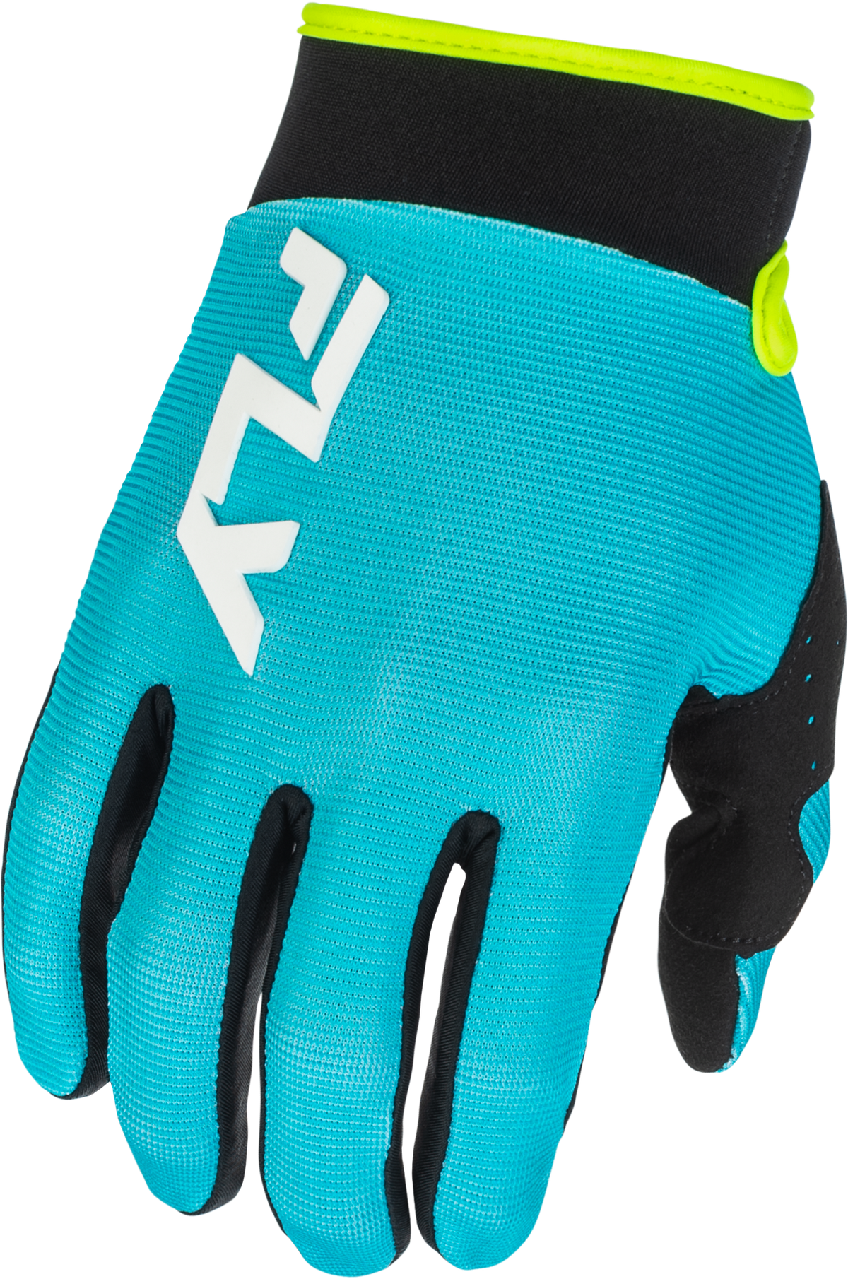 Youth F-16 Gloves Aqua/black/white Yxs