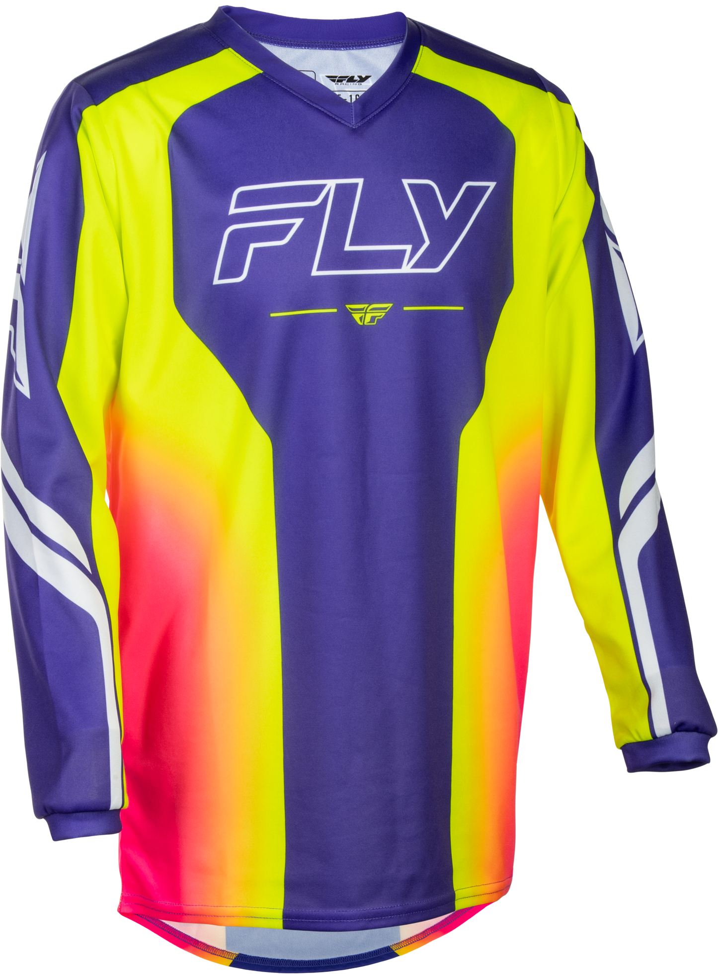Youth F-16 Raze Jersey Purple/pink/yellow Yxl
