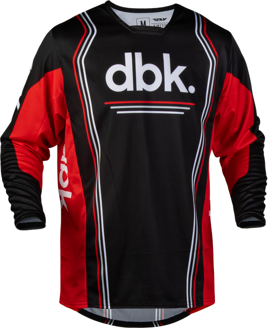 Kinetic Dbk Jersey Black/red/white Xl