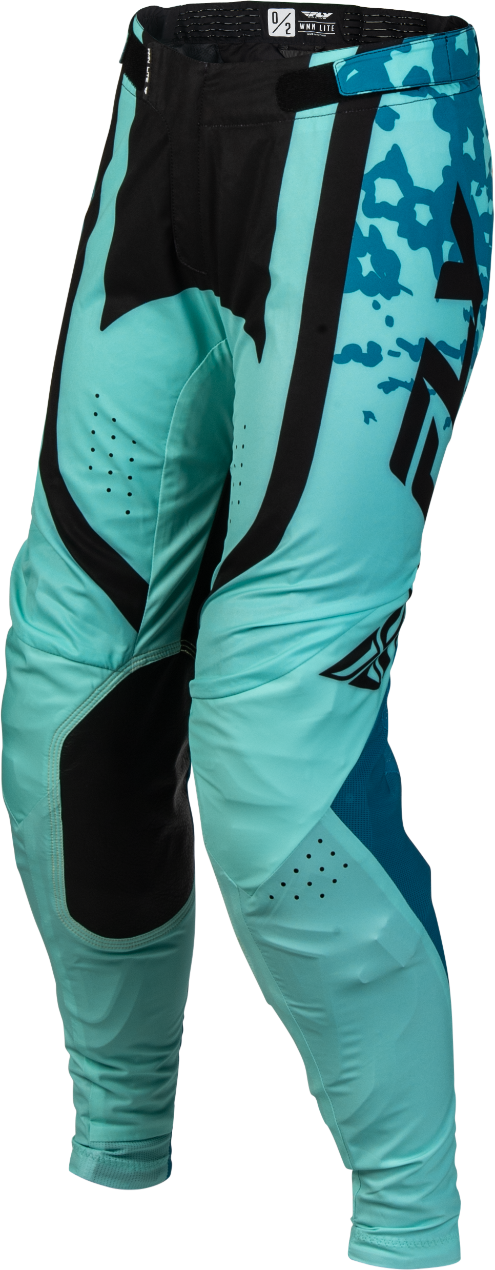 Women's Lite Flake Pants Lavendar/blue/yellow Sz 11/12