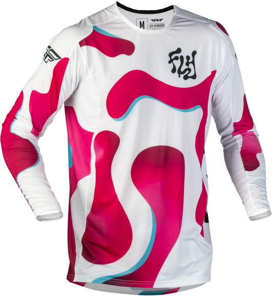 Lite Vibe Jersey White/pink/blue Xl