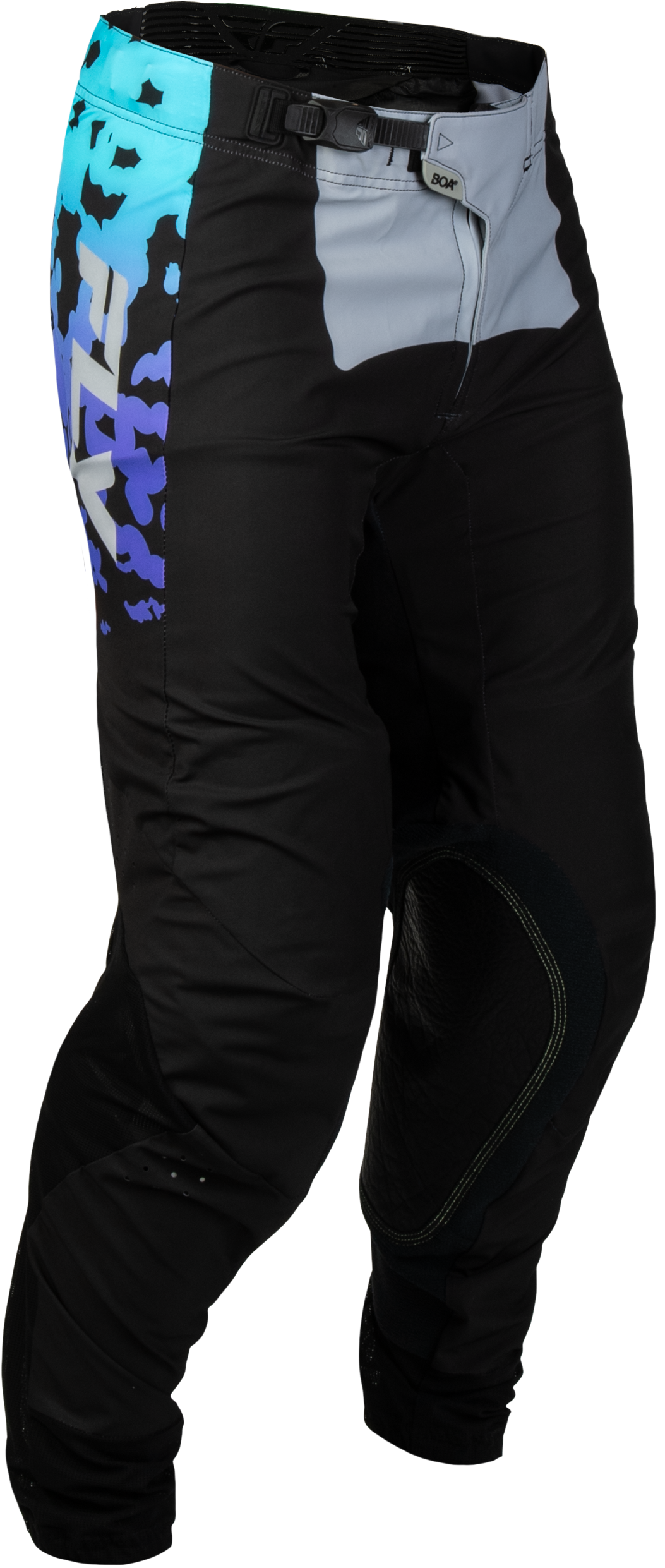 Youth Lite Flake Pants Grey/hi-vis/black Sz 26