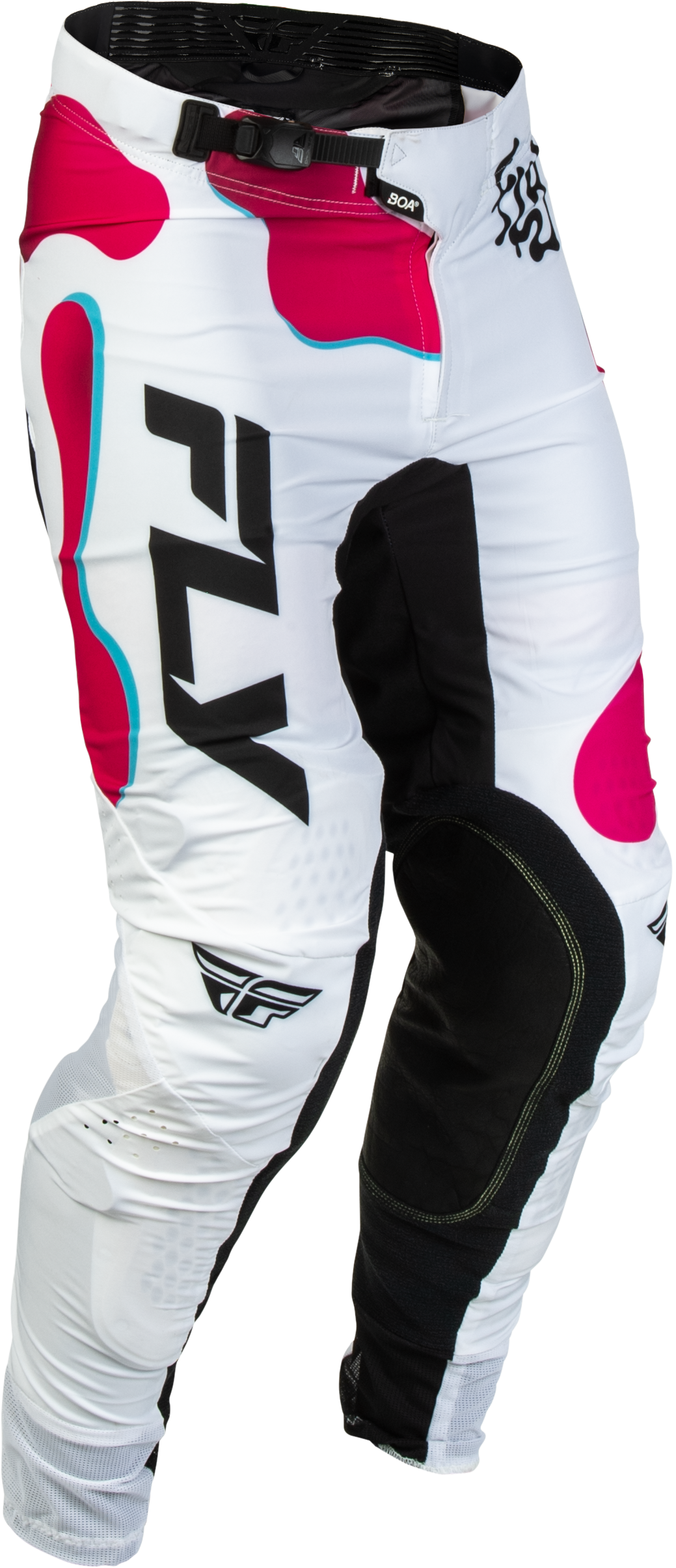 Lite Vibe Pants White/pink/blue Sz 38