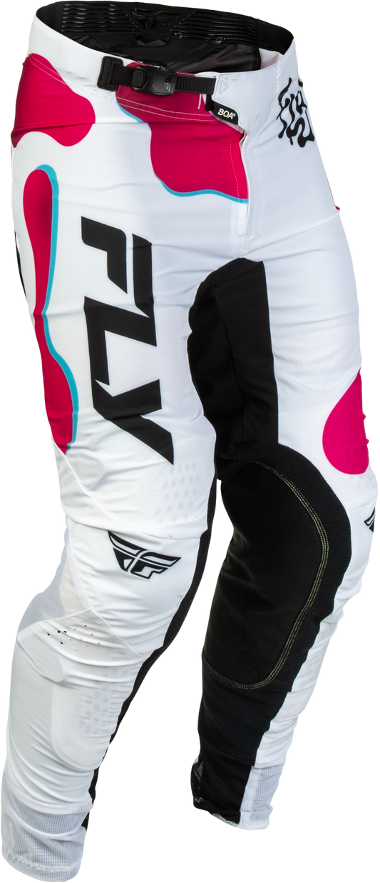 Lite Vibe Pants White/pink/blue Sz 38