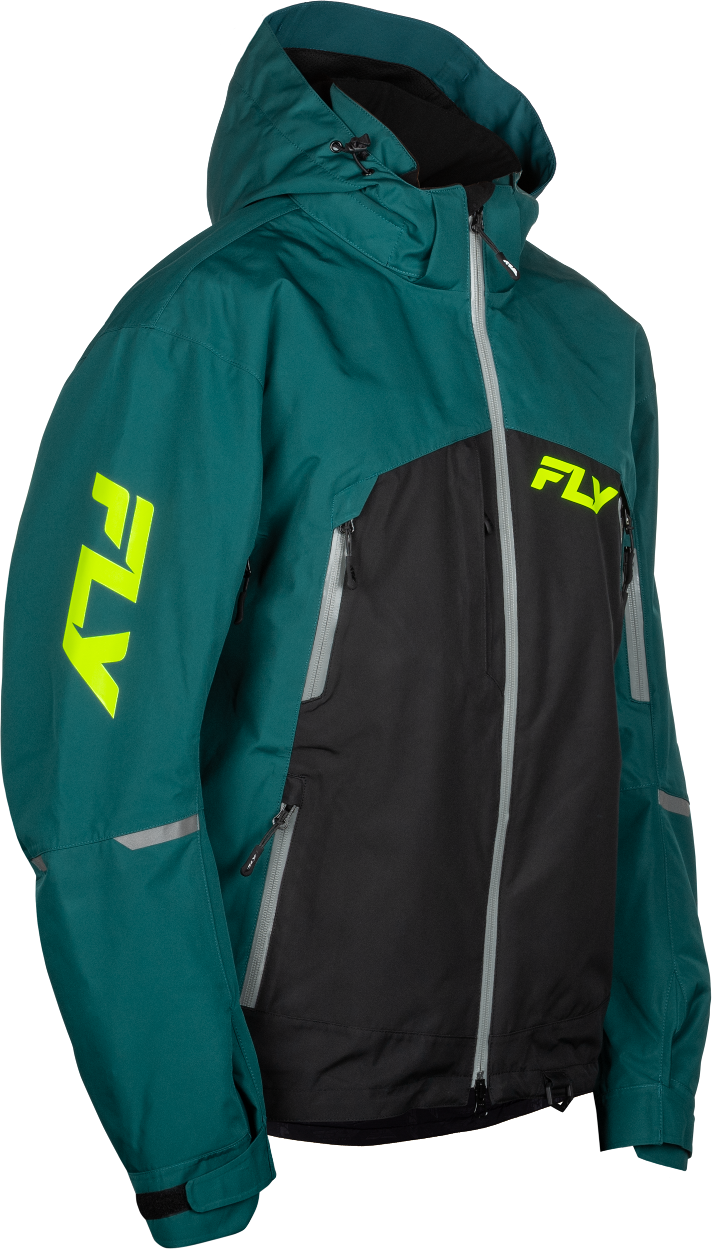Incline Jacket Teal/black Xl