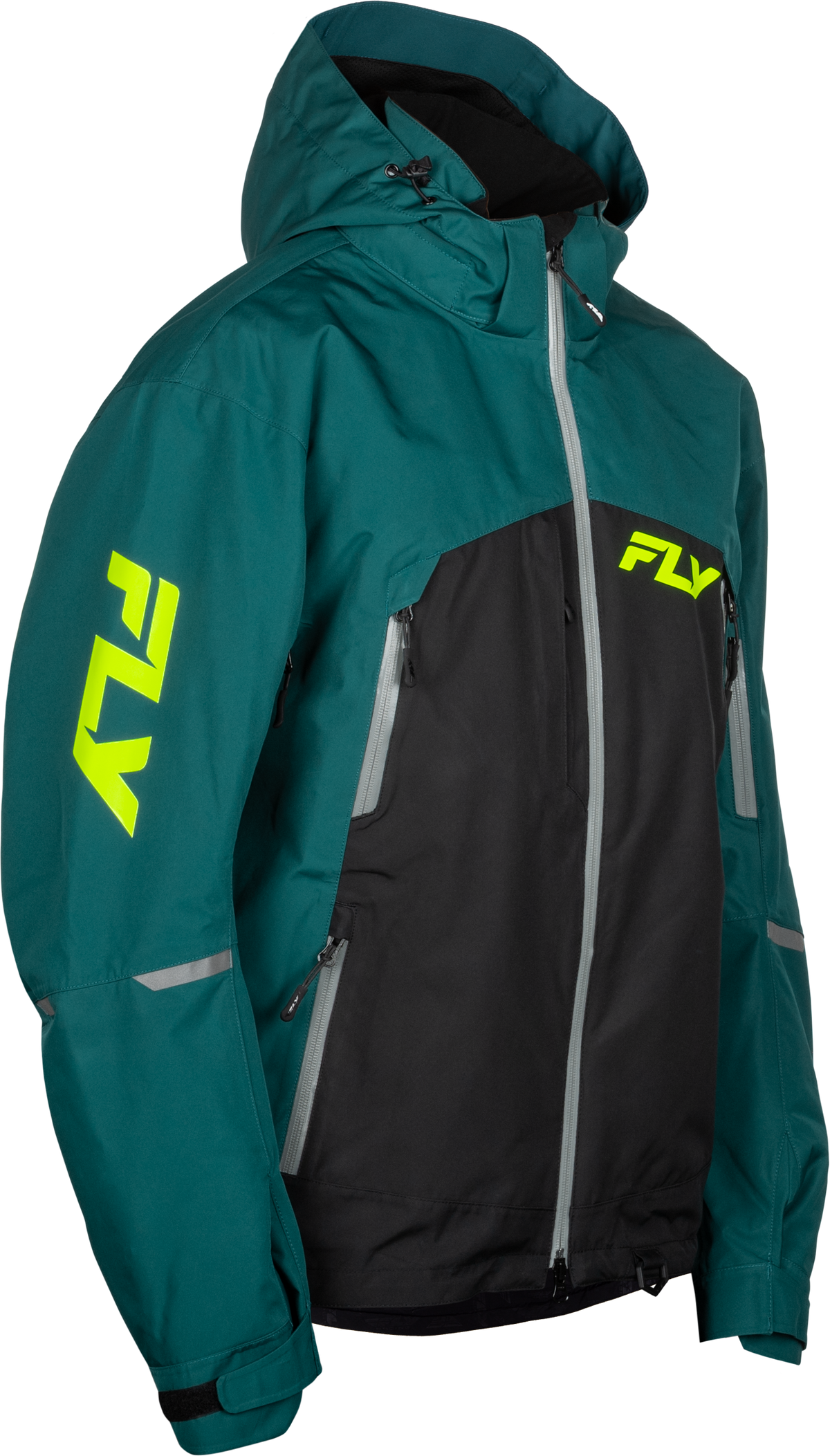 Incline Jacket Teal/black Xl