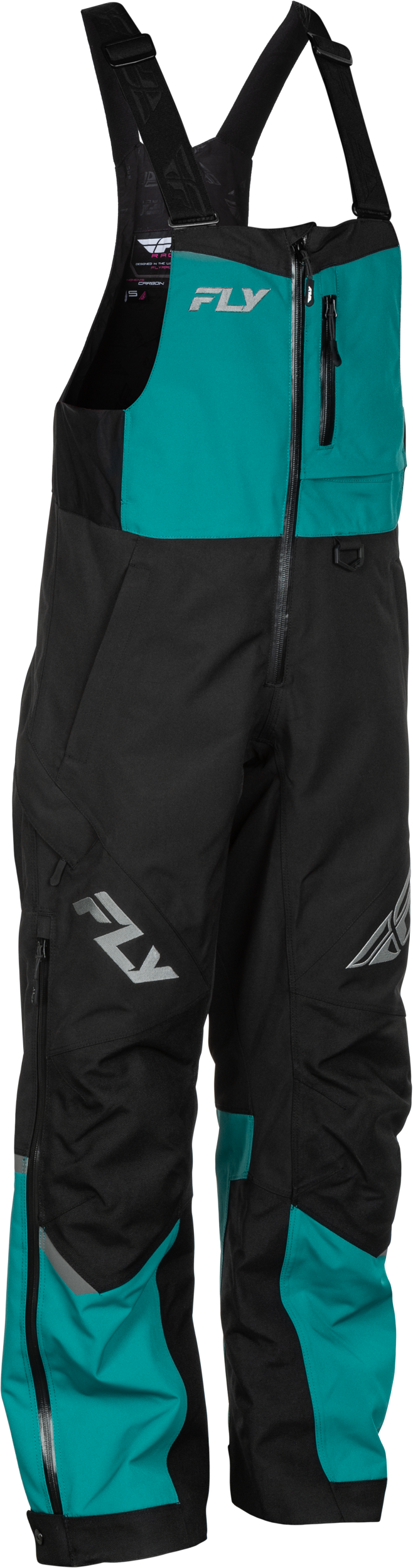 Women's Carbon Bibs Deep Lake/black Xs