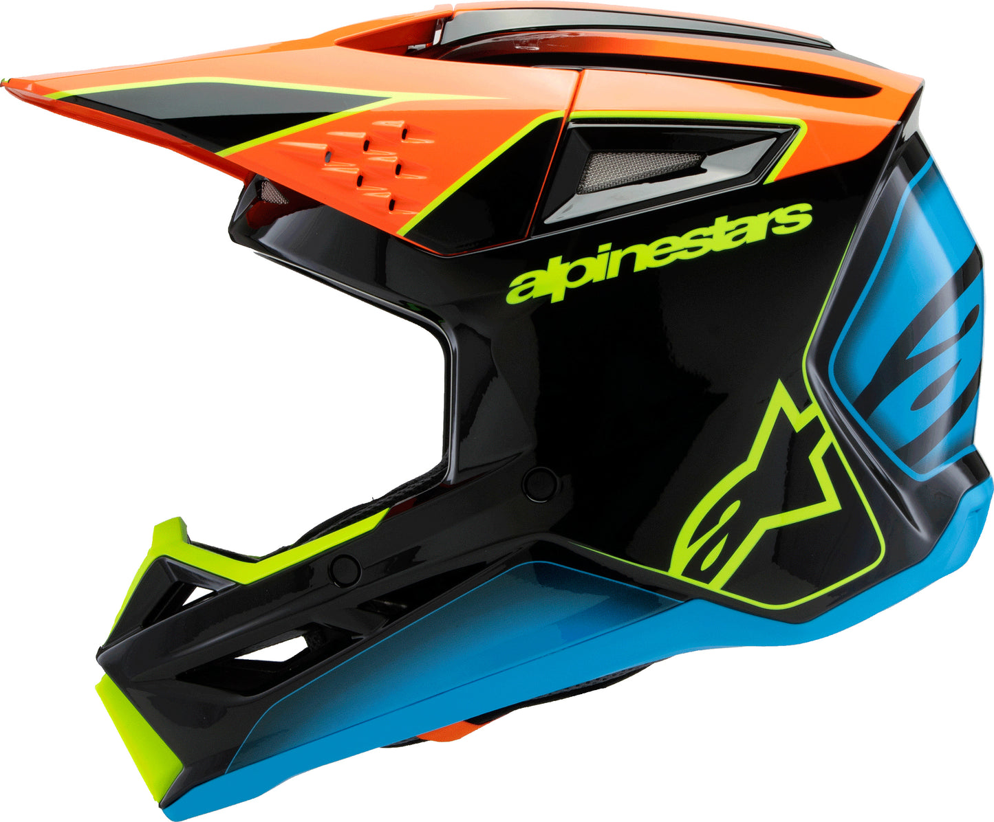 Sm3 Youth Fray Helmet Rd/ylw Fluo/blk Ys