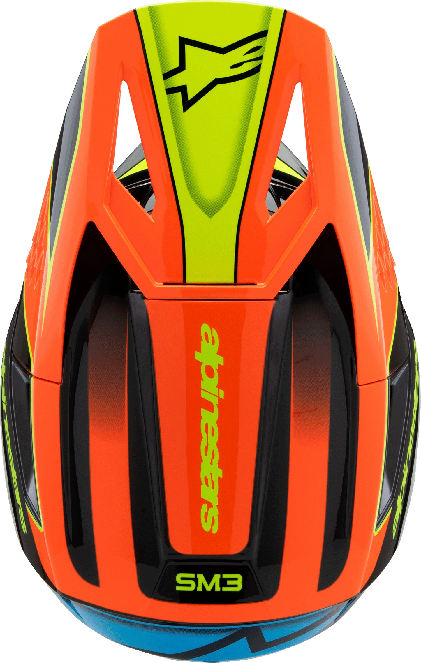 Sm3 Youth Fray Helmet Rd/ylw Fluo/blk Ys