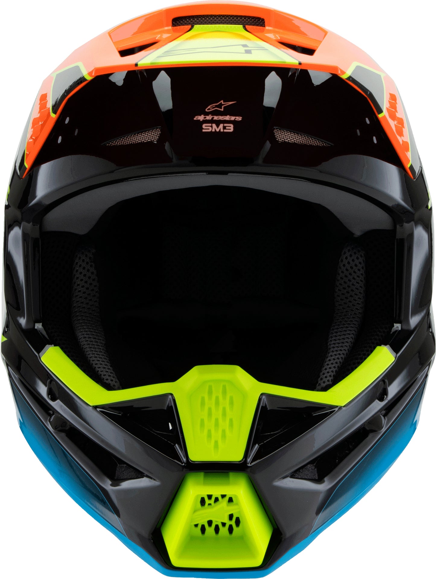 Sm3 Youth Fray Helmet Rd/ylw Fluo/blk Ys