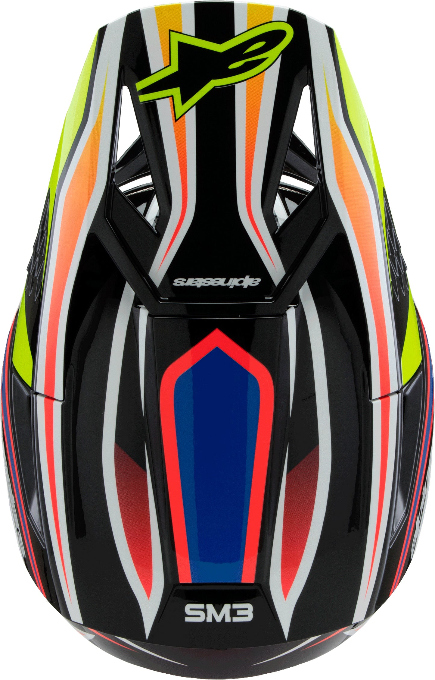 Sm3 Youth Wurx Helmet Blue/red/wht/blk Ys