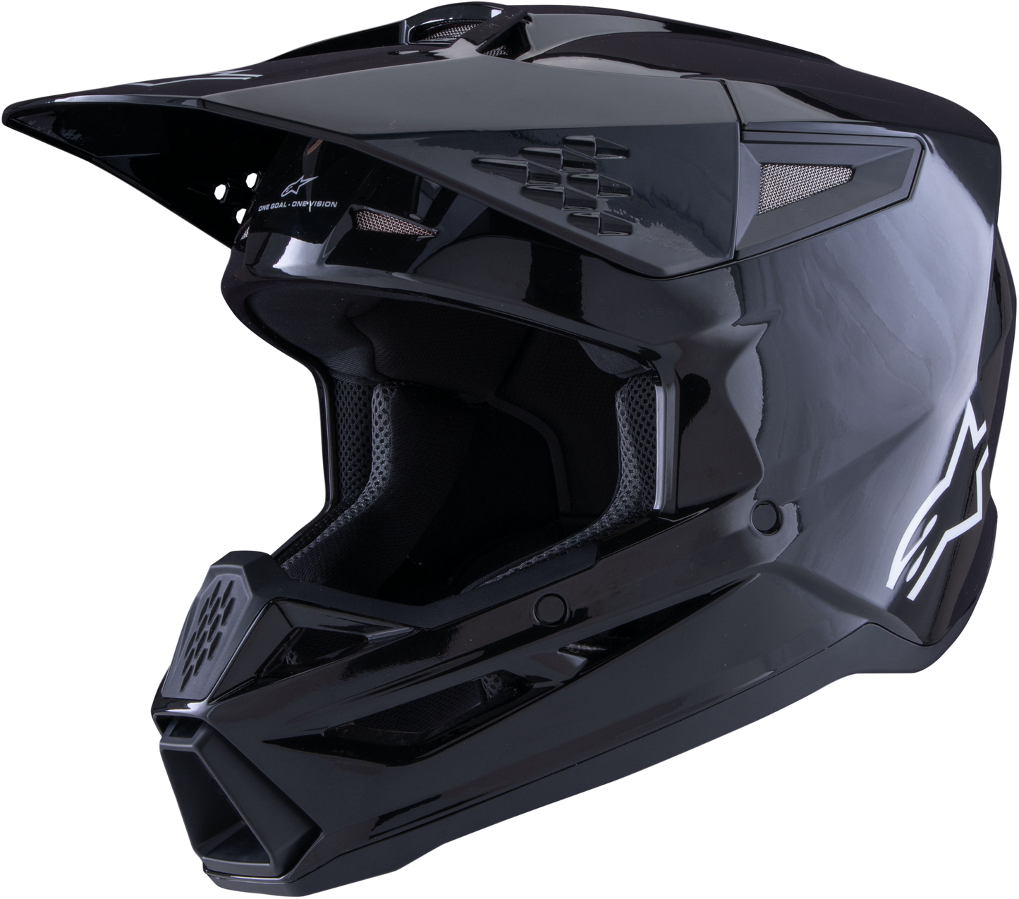 Sm3 Solid Helmet White Glossy Xs