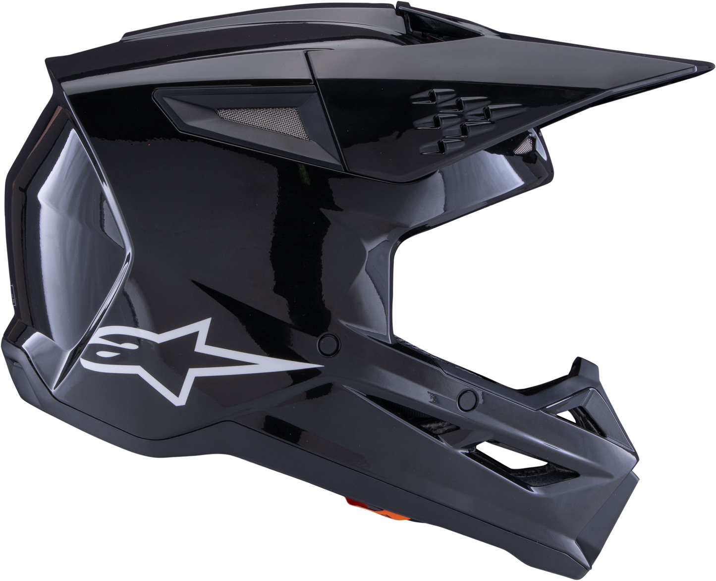 Sm3 Solid Helmet White Glossy Xs