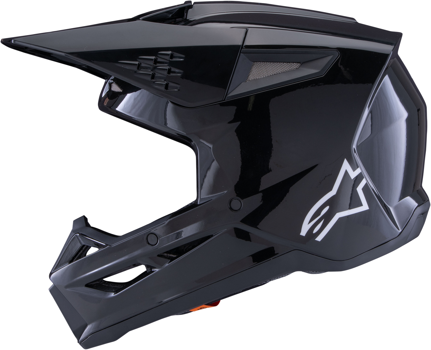 Sm3 Solid Helmet White Glossy Xs