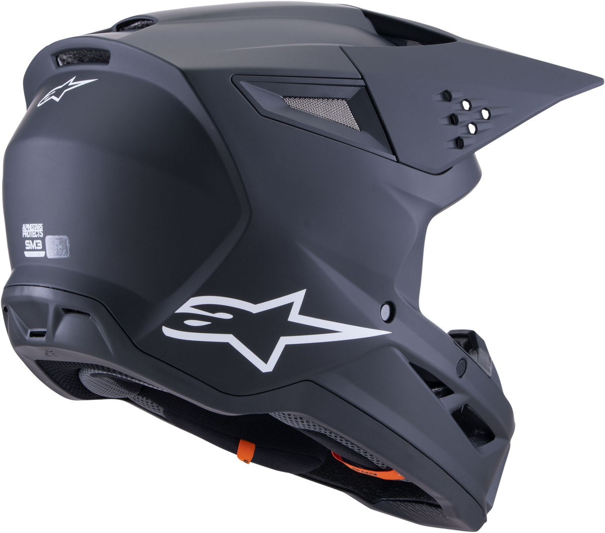 Sm3 Solid Helmet White Glossy Xs
