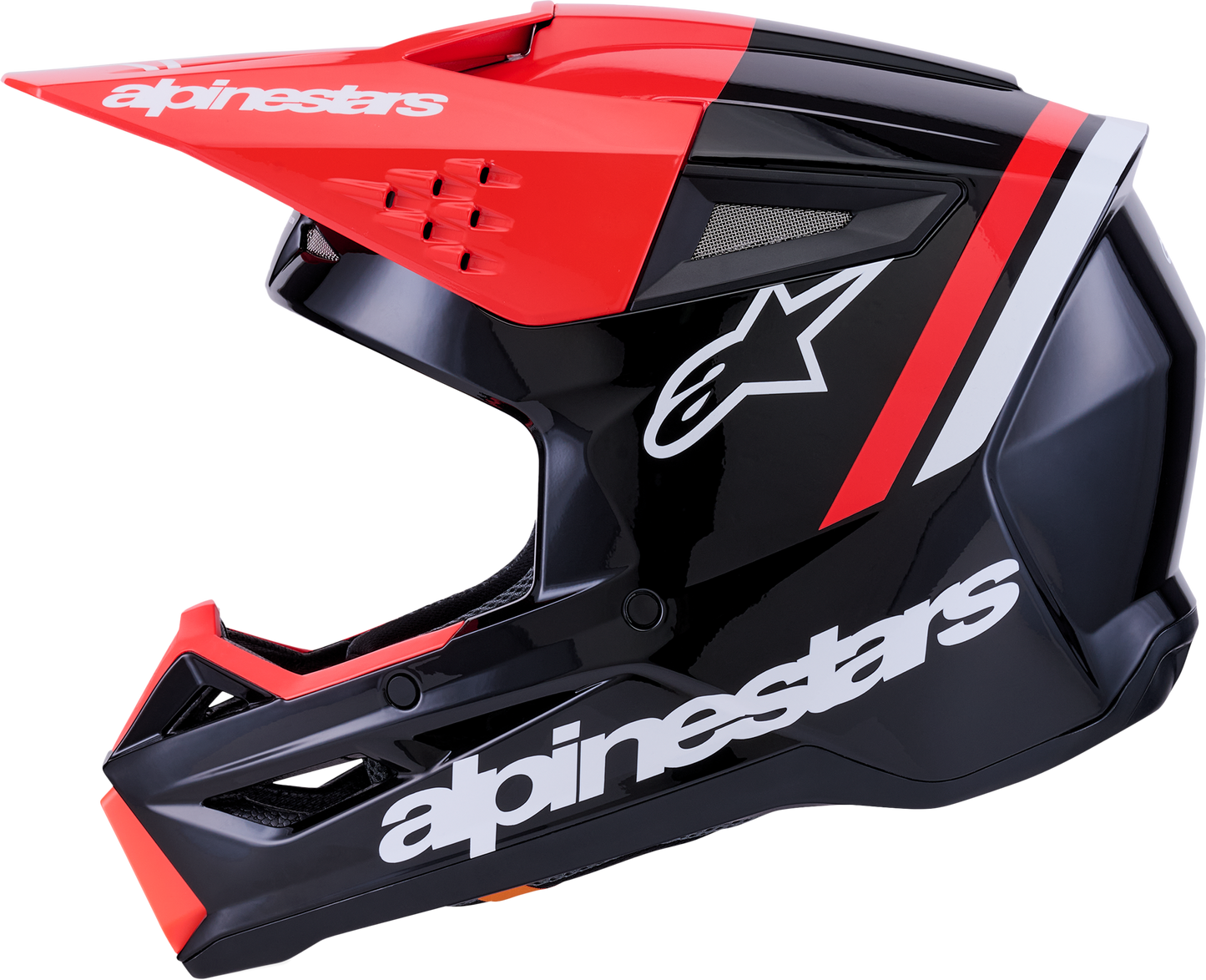 S-m3 Radium Helmet Ece06/dot Red Mot/red Fl/wht Gl Xl