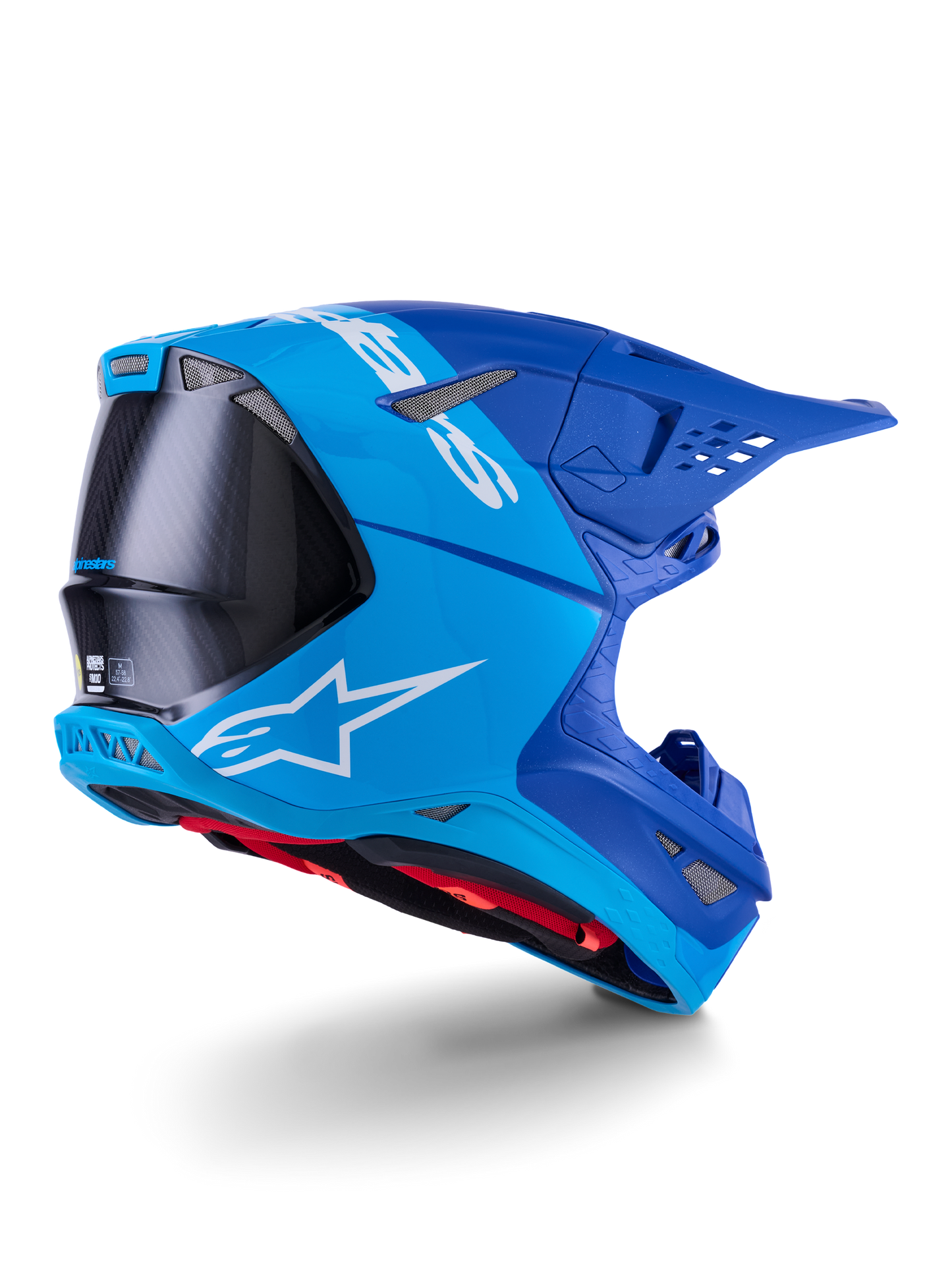 Supertech S-m10 Flood Helmet Met Blu/md Blu/blk Crb M&g Xl