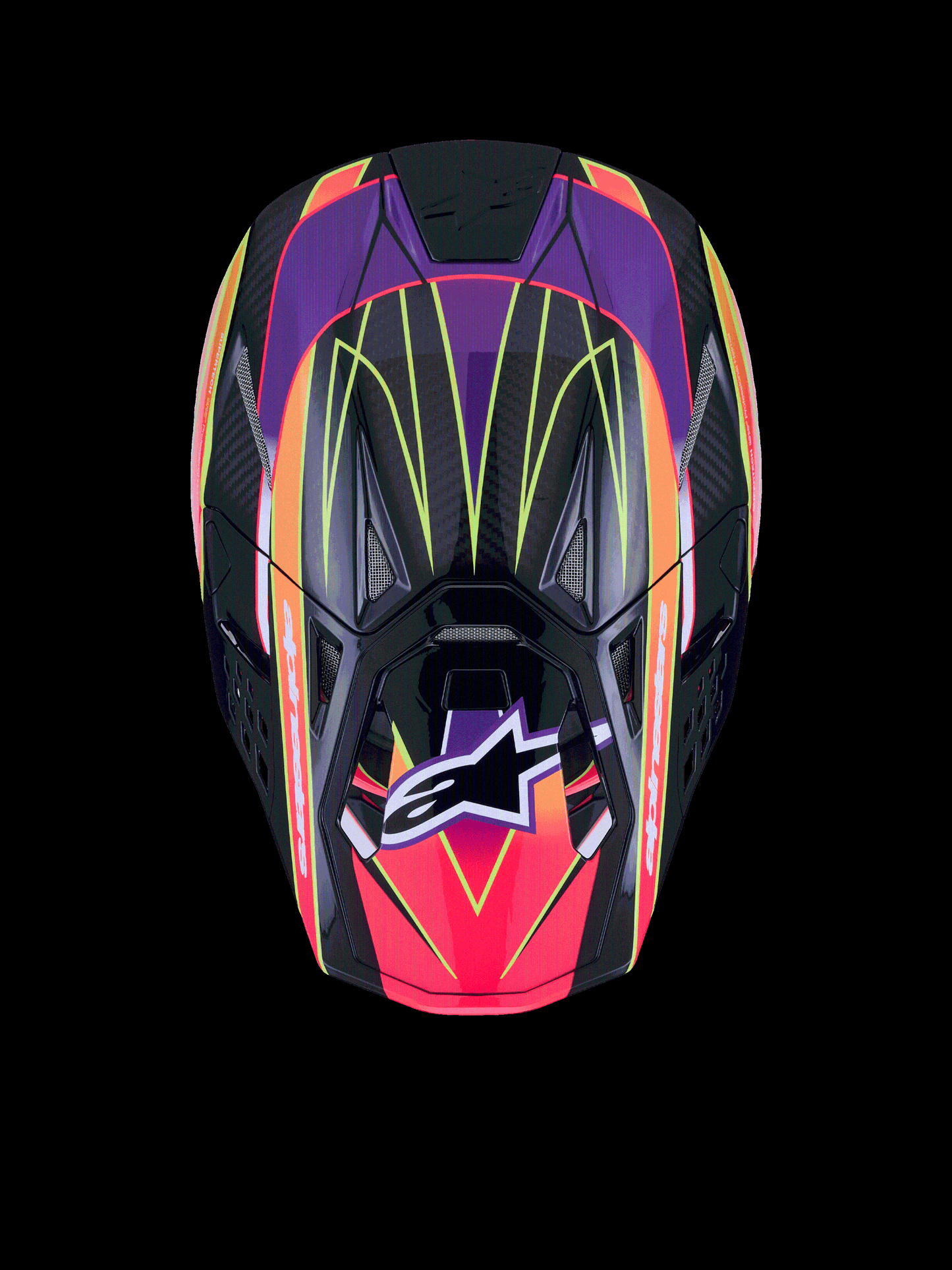 Supertech S-m10 Era Helmet Blu/rd/ylw Fluo Glossy Xl