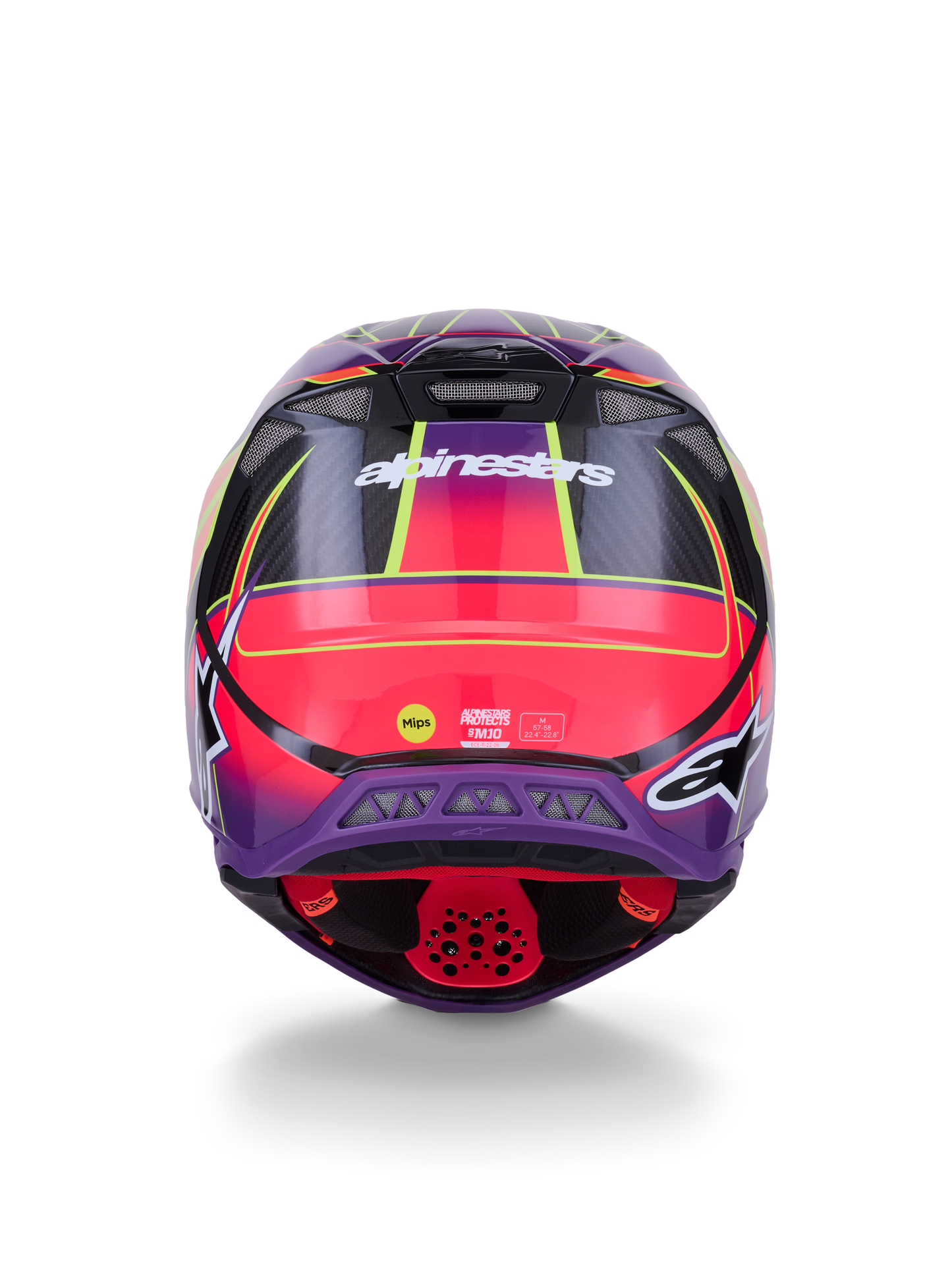 Supertech S-m10 Era Helmet Blu/rd/ylw Fluo Glossy Xl