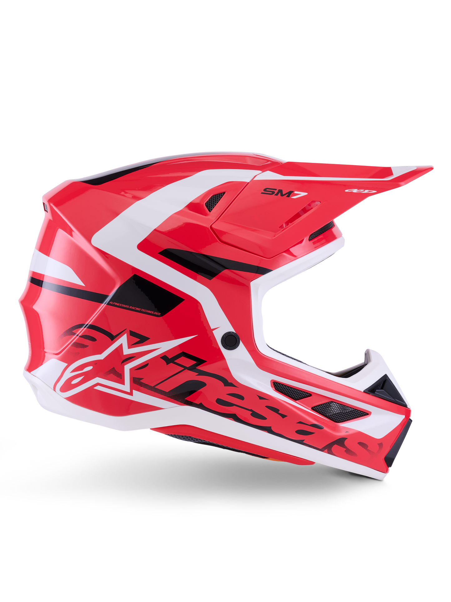 Sm7 Deed Helmet Blue/ylw Fluo Glossy Xl