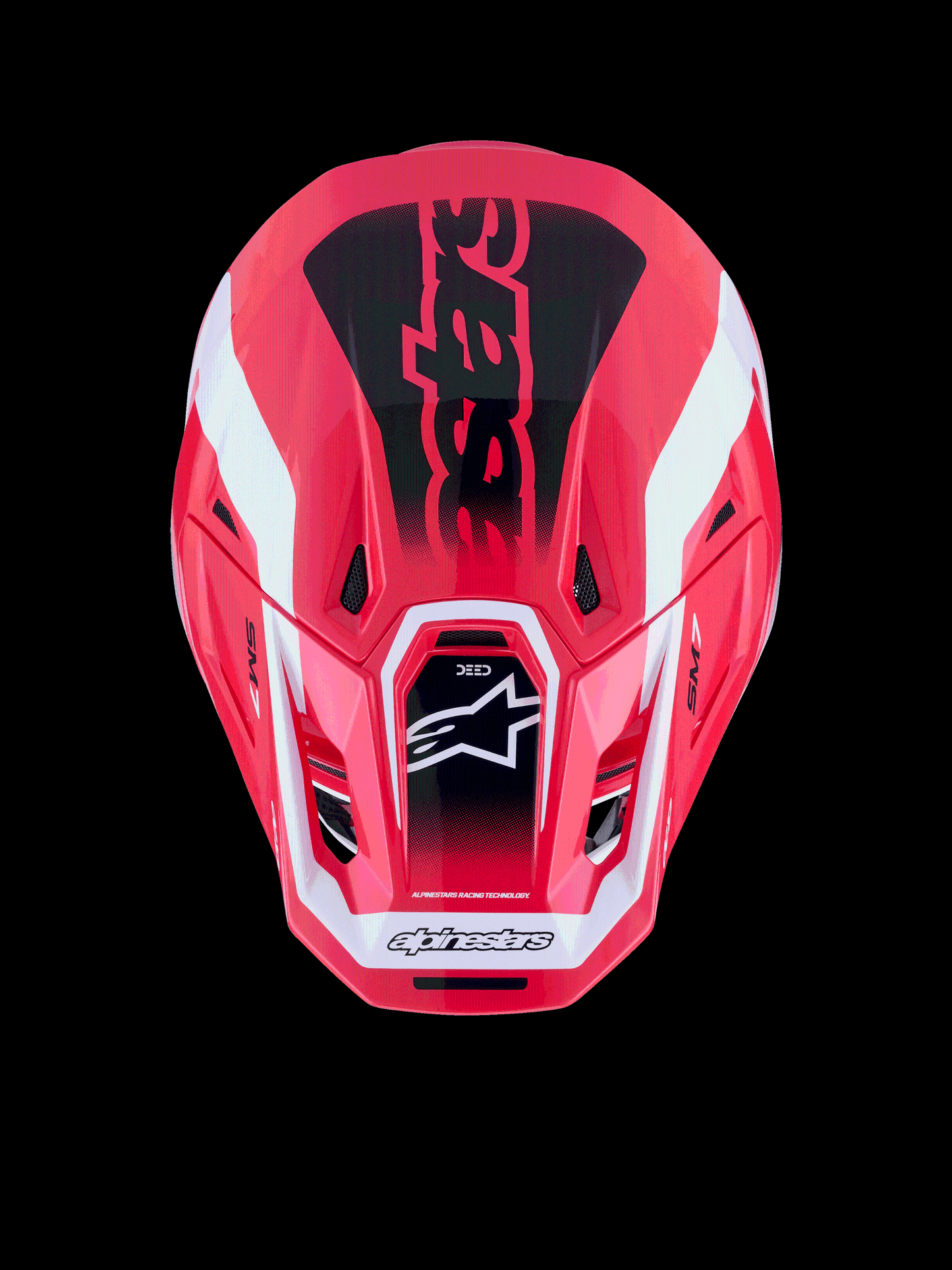 Sm7 Deed Helmet Blue/ylw Fluo Glossy Xl