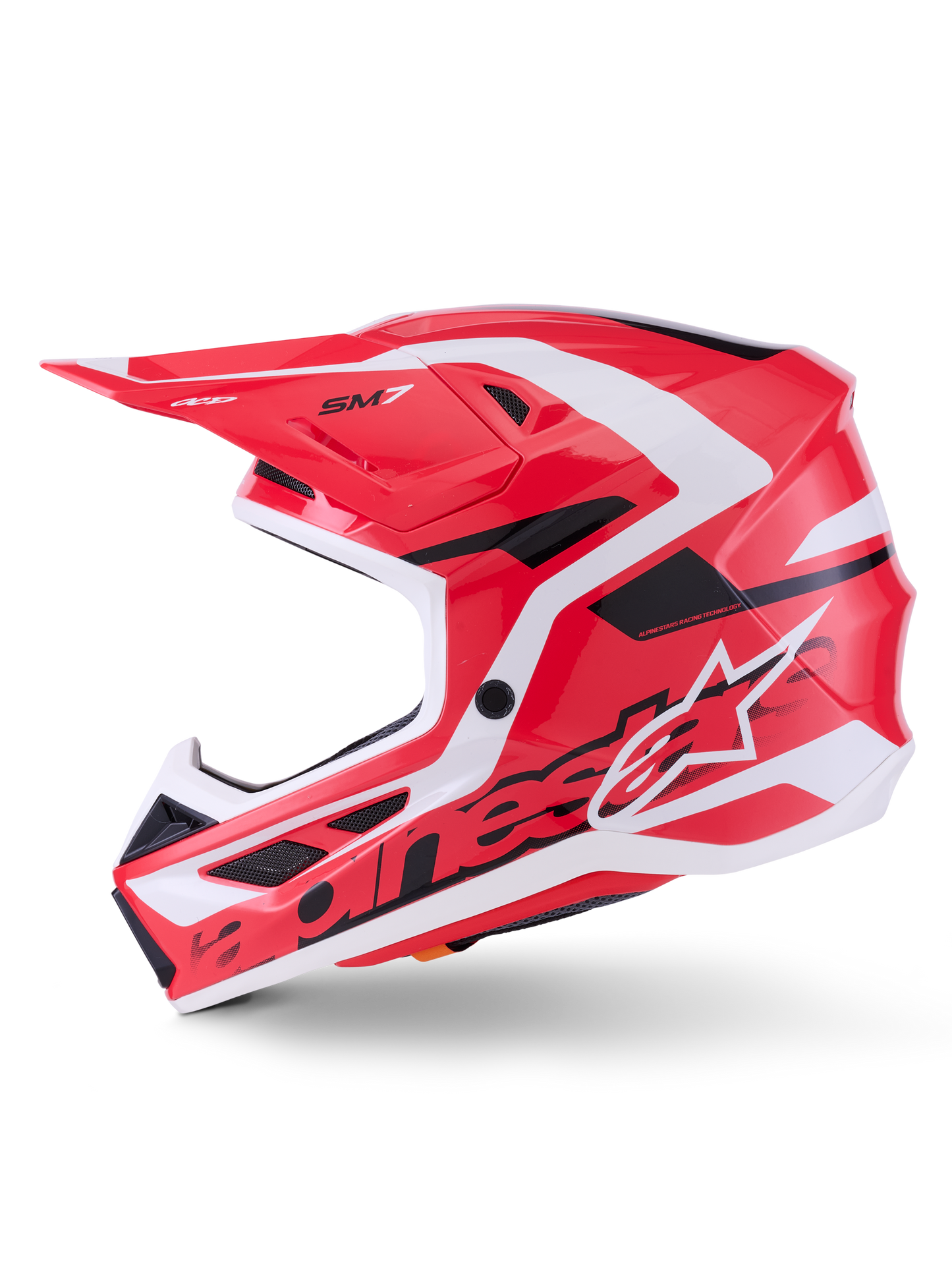 Sm7 Deed Helmet Blue/ylw Fluo Glossy Xl