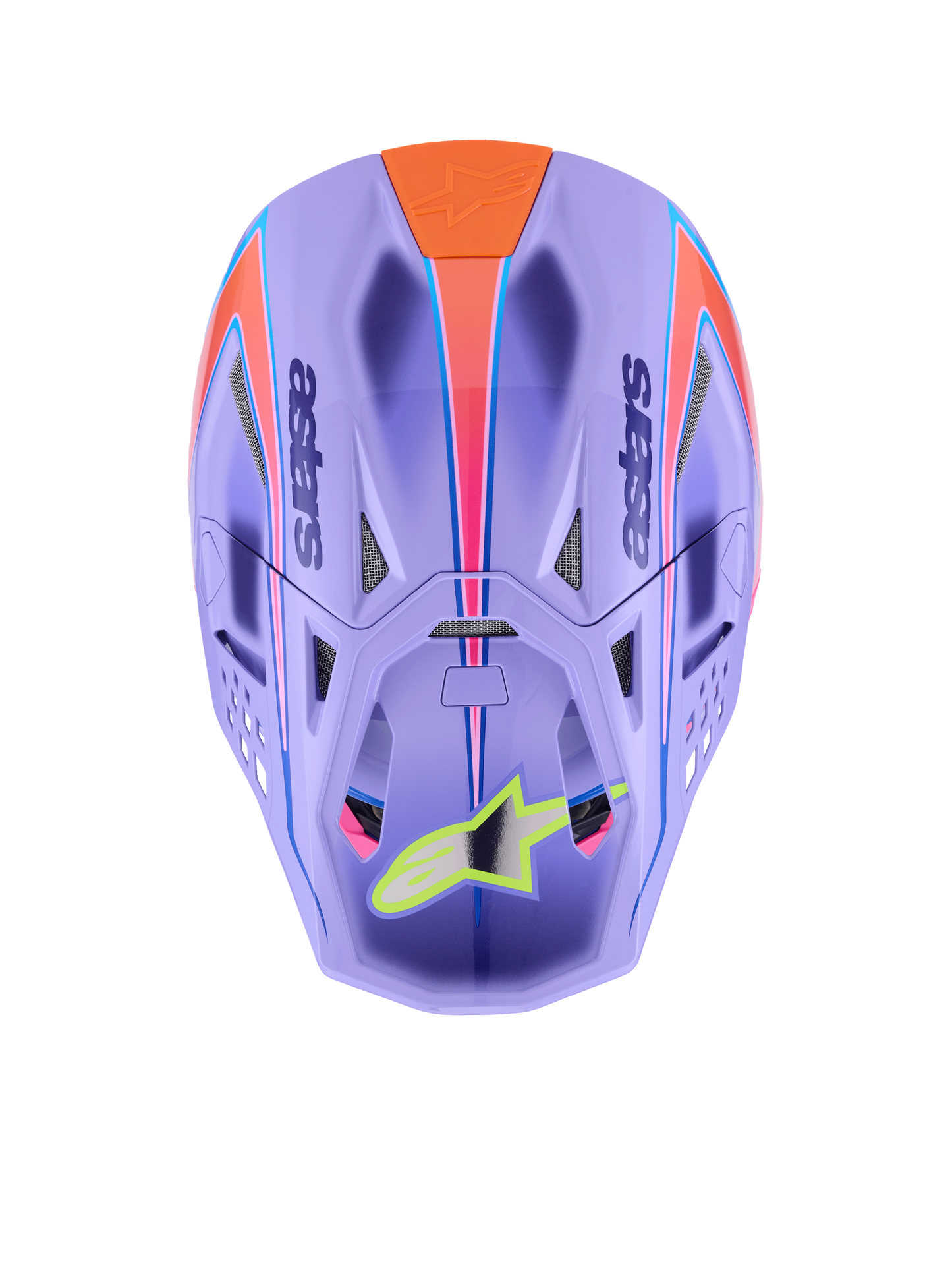 S-m10 Jett Lawrence R01 Helmet Purp/pnk Fluo/ylw Fluo Gls Xs
