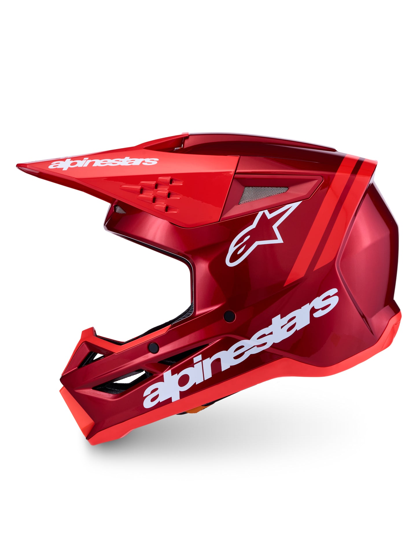 S-m3 Radium Helmet Ece06/dot Red Mot/red Fl/wht Gl Xl