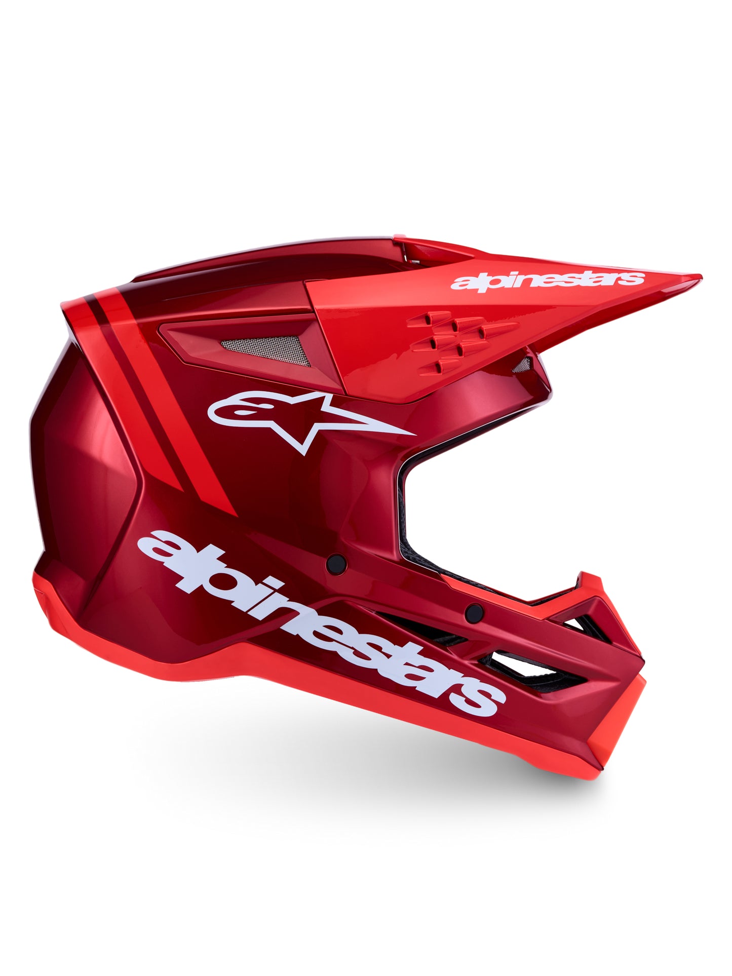 S-m3 Radium Helmet Ece06/dot Red Mot/red Fl/wht Gl Xl
